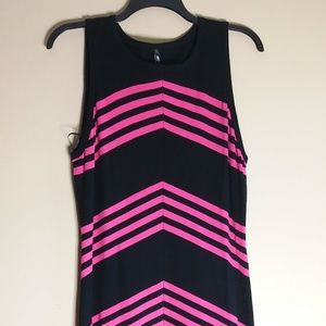 Marc New York Black and Fuchsia Dress